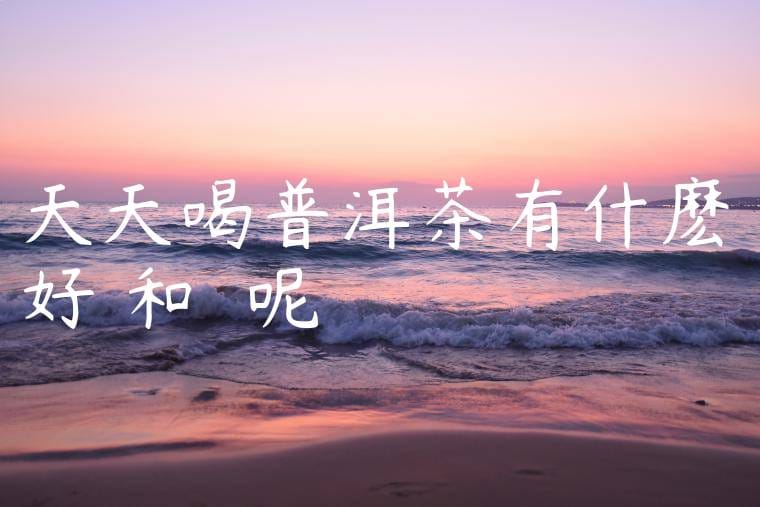 天天喝普洱茶有什麽好處和壞處呢