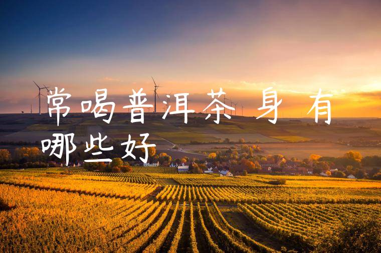 常喝普洱茶對身體有哪些好處