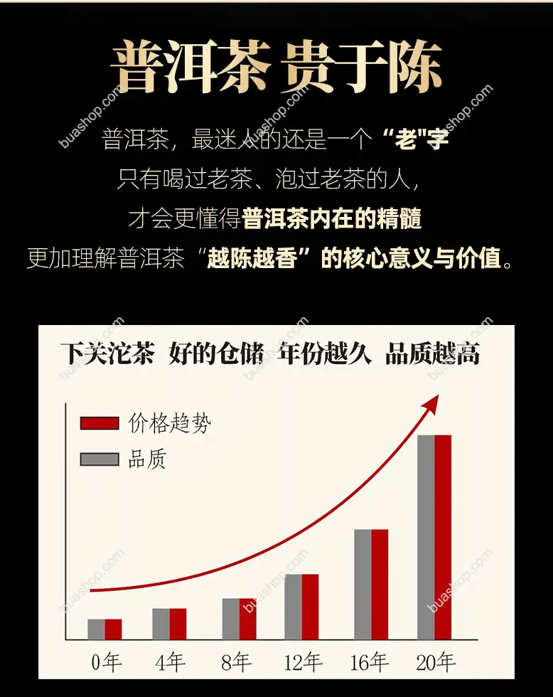 下关沱茶 2005年伍号饼 357g一饼 普洱茶 BUASHOP普洱老茶