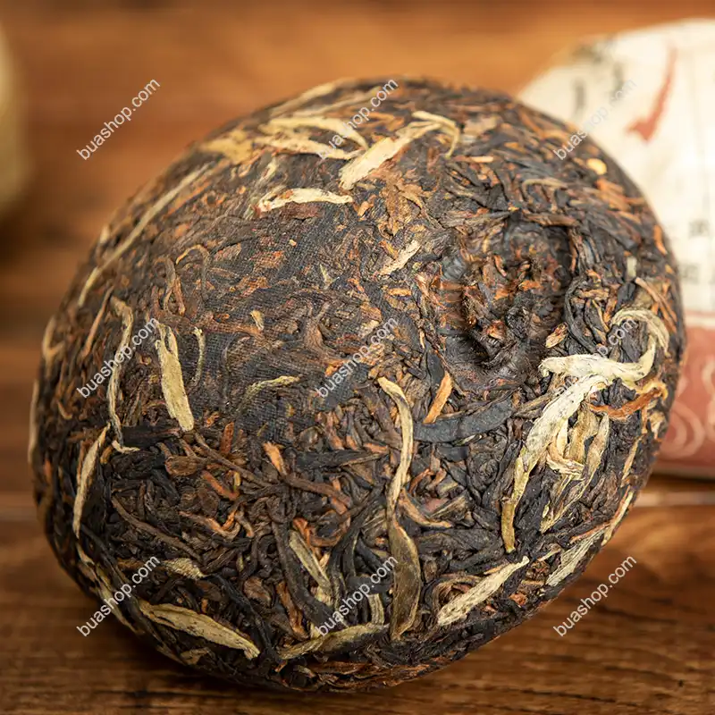 2004年下关风花雪月普洱沱茶-普洱生茶-1000克 普洱茶 BUASHOP普洱老茶