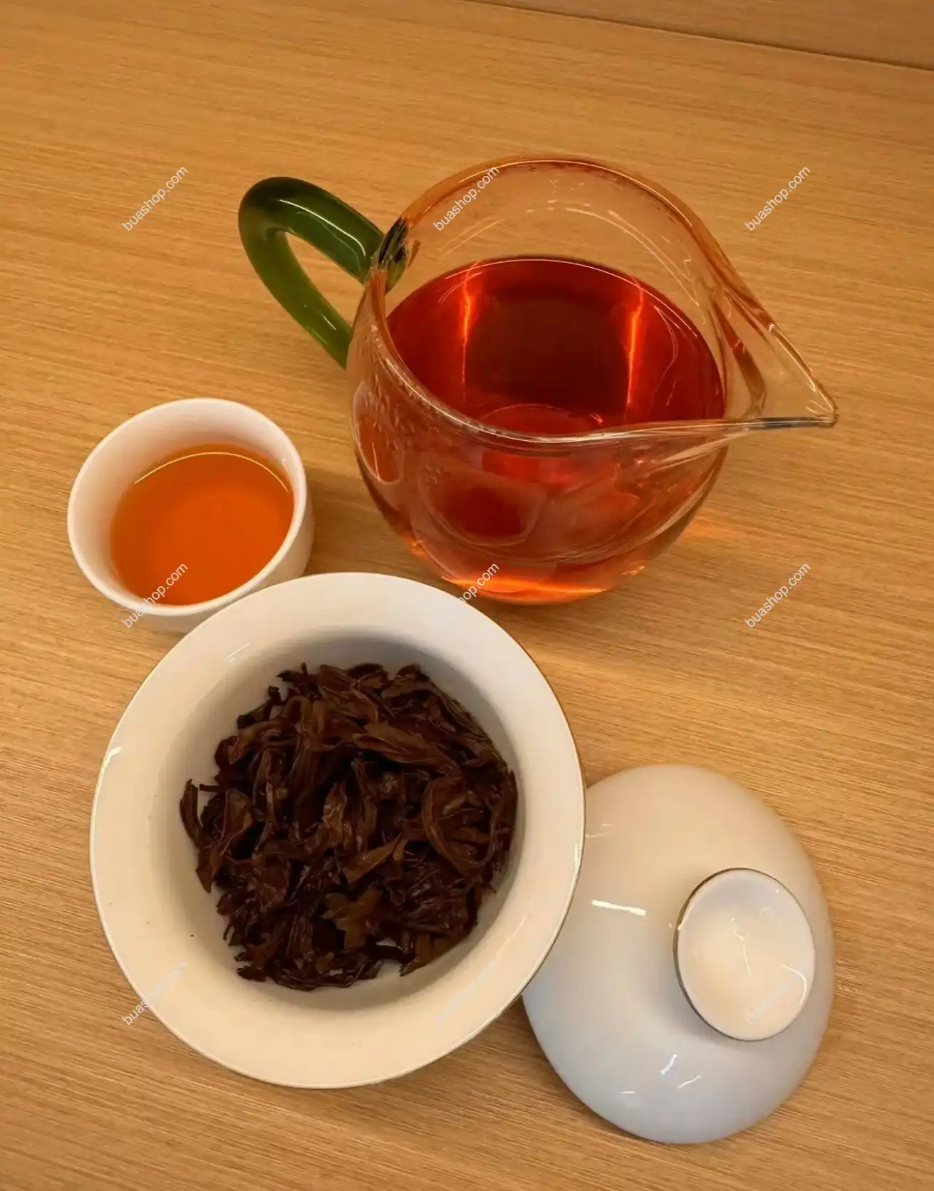 1758基础23年·普洱茶生熟套盒-两饼(共714克) 普洱茶 BUASHOP普洱老茶