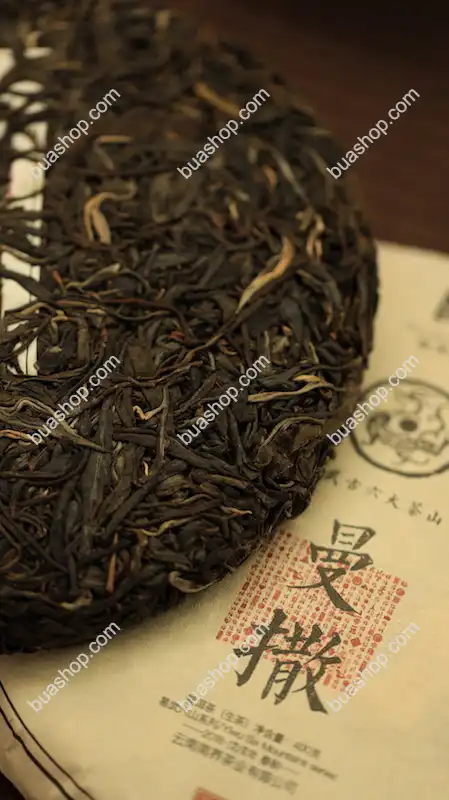 易武古六茶山合集(倚邦 蛮砖 革登 曼撒 莽枝 莜乐) 2018年 茶色光润 回甘生津持久口感独特 2.4kg/套共六饼 普洱茶 BUASHOP普洱老茶