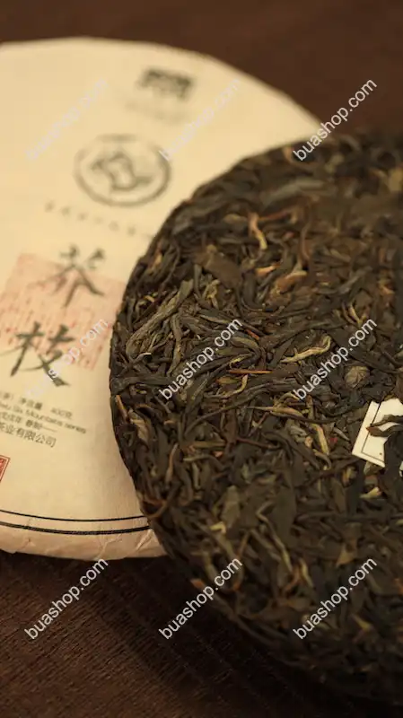 易武古六茶山合集(倚邦 蛮砖 革登 曼撒 莽枝 莜乐) 2018年 茶色光润 回甘生津持久口感独特 2.4kg/套共六饼 普洱茶 BUASHOP普洱老茶
